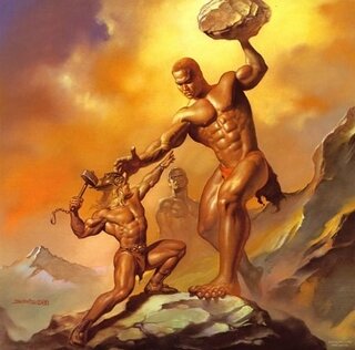 Antedil-geant, Boris-Vallejo