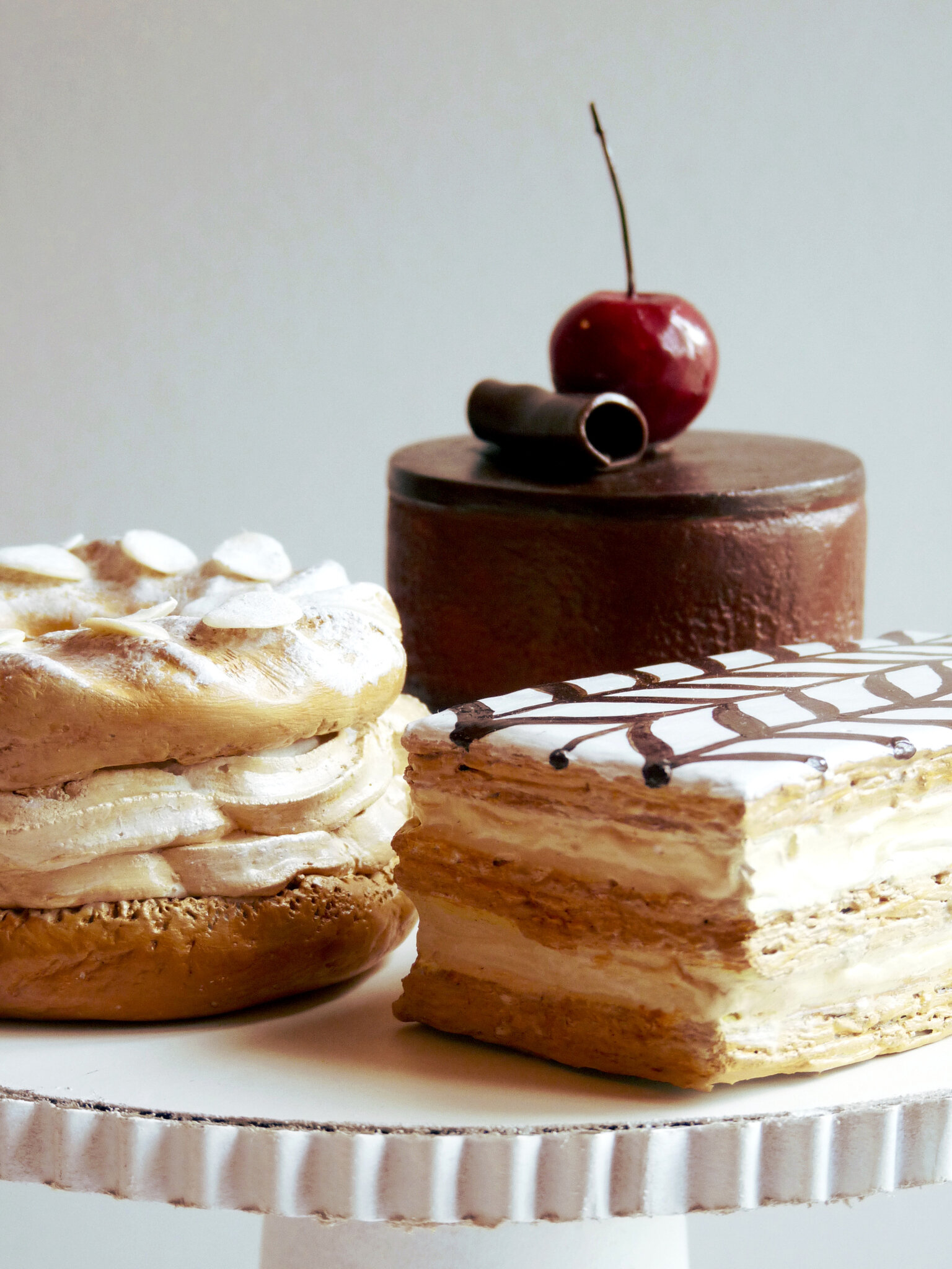 Parfait, Paris Brest, Mille feuilles,, vitrines Les Rêveries, Toulouse