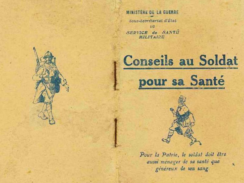 Conseils aux soldats pour sa santé
