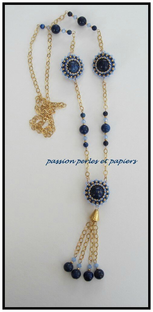 sautoir lapis lazuli