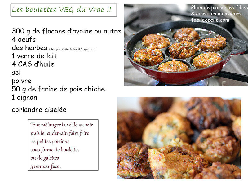 boulettes duvrac