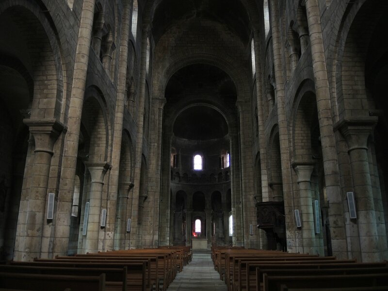 Nevers, église Saint Etienne, intérieur