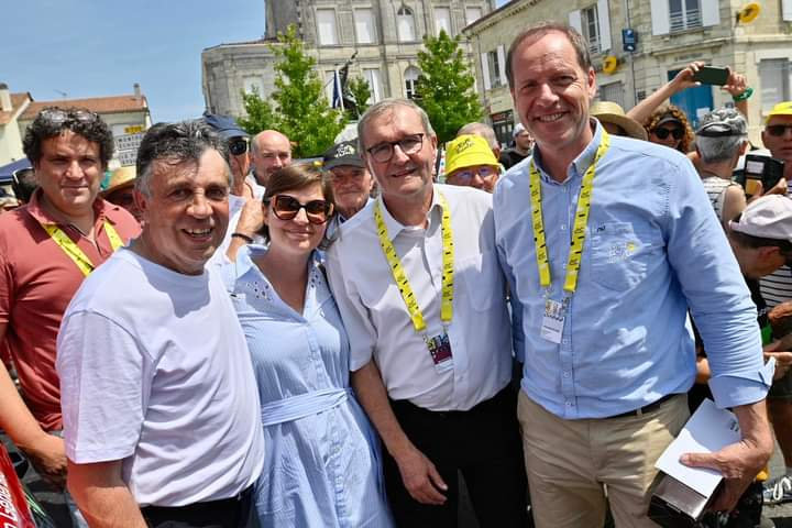 Peiro rencontre Prud'homme à La Roche CHALAIS