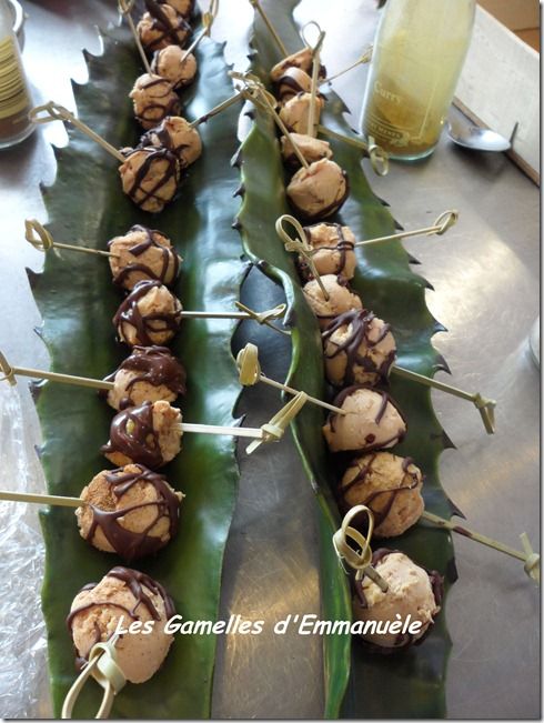 Sucettes de foie gras épicées et croquantes recettes Sucettes de foie gras épicées et croquantes