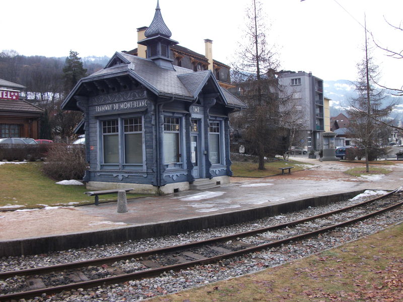 Le Fayet - Tramway du Mont-Blanc (Haute-Savoie)