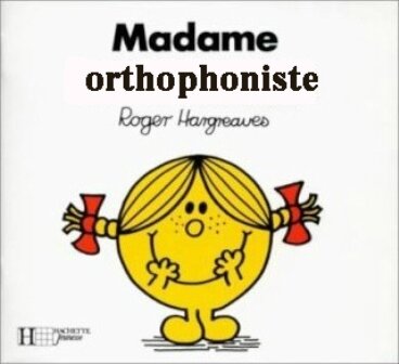 madame orthophoniste