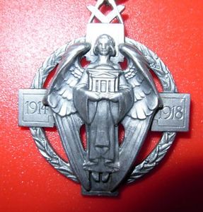 MEDAILLE_FRANC_MACON_ATTRIBUEE___GUERRE_1914___1918
