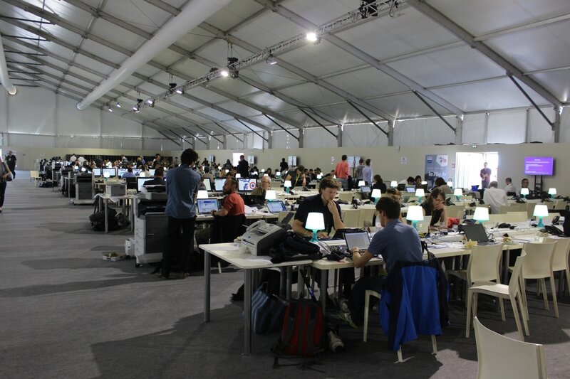 DDay D-Day Centre International de Presse Press Center Ouistreham 6 juin 2014