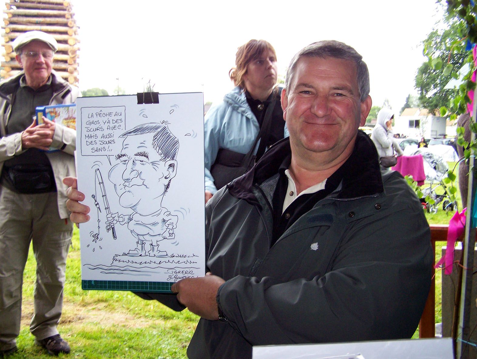 Caricature en direct BOURSIER 3