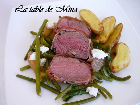 Agneau au proscuitto et pommes de terre rôties, Mincir en 21 jours ( 9 eme jour ) recettes jour de décrassage!