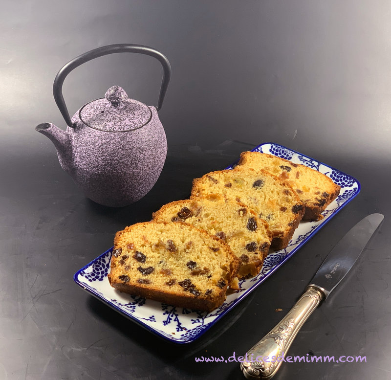 Cake anglais aux raisins et au rhum 2