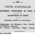 1869 Mercredi 19 Mai : Visite pastorale de Mgr LANDRIEUX, Archevêque de Reims