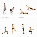 10 Exercices Meilleur <b>jambes</b> pour perdre la graisse des cuisses