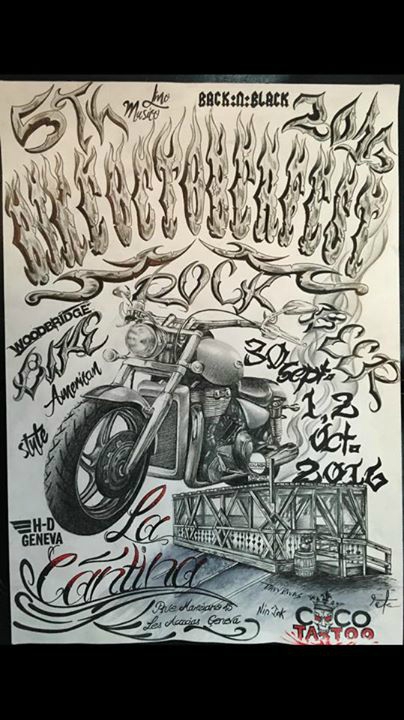 Biketoberfest 2016 Genève (CH) Carouge (1)