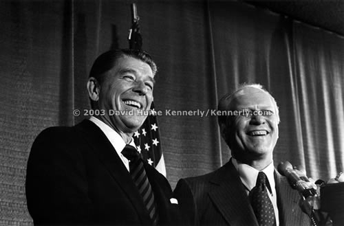 Ronald Reagan and Gerald Ford