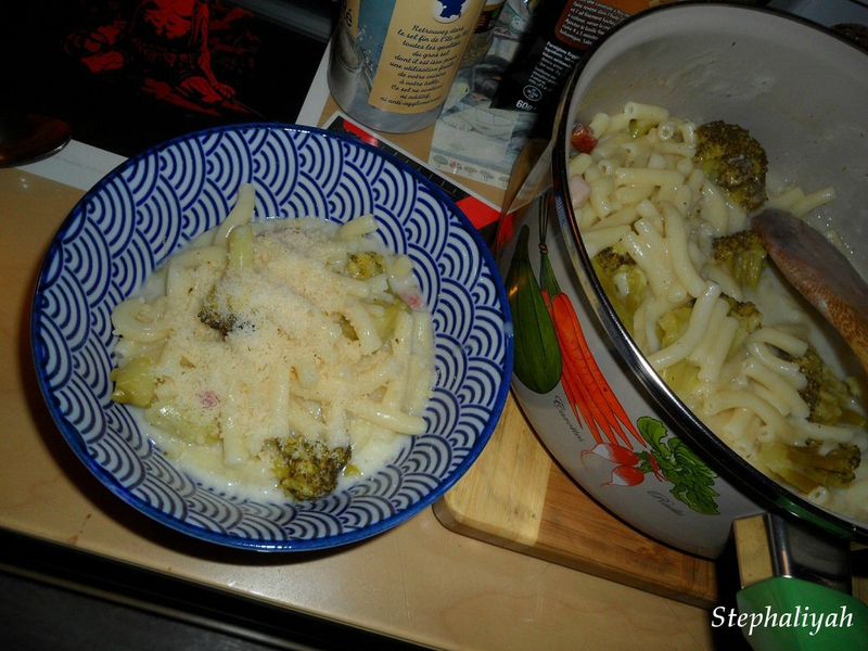 One pot pasta brocolis lardons crème citron - 3