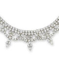 A 82.19 carats <b>diamond</b> <b>fringe</b> <b>necklace</b>, by Dianoor