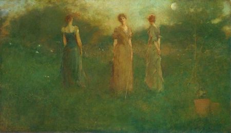 THOMAS WILMER DEWING 4IN THE GARDEN