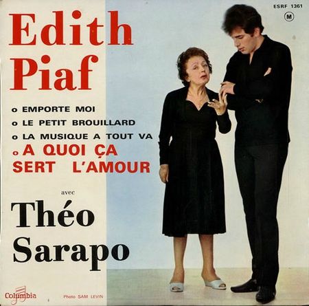 Edith Piaf & Théo Saporo Disque