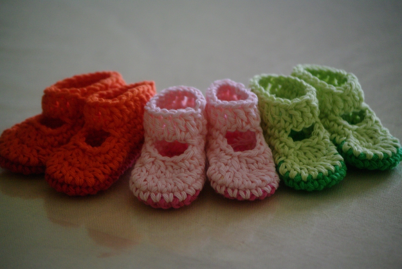 crocheter des chaussons de poupée