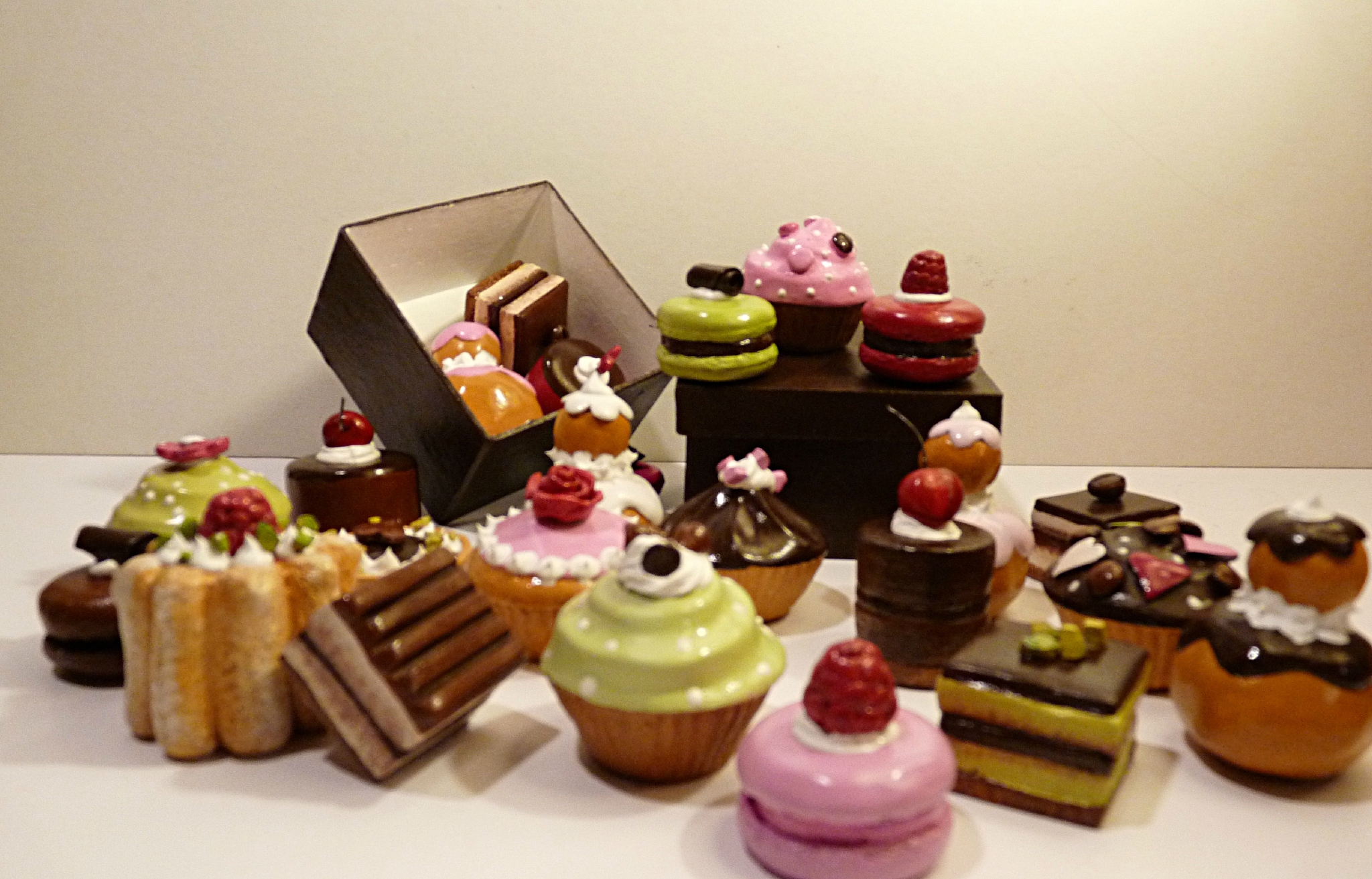 Concentré de gourmandise, mini gâteaux 