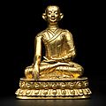 A gilt copper alloy figure of Jigten Sumgon Rinchen Pel, Tibet, <b>13th</b> <b>century</b>