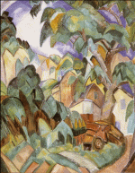 Le Fauconnier, Village de Montagne, Salon Cubiste
