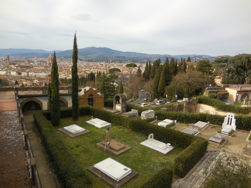 6 - Basilique San Miniato al Monte - vue panoramique du cimetière (2)