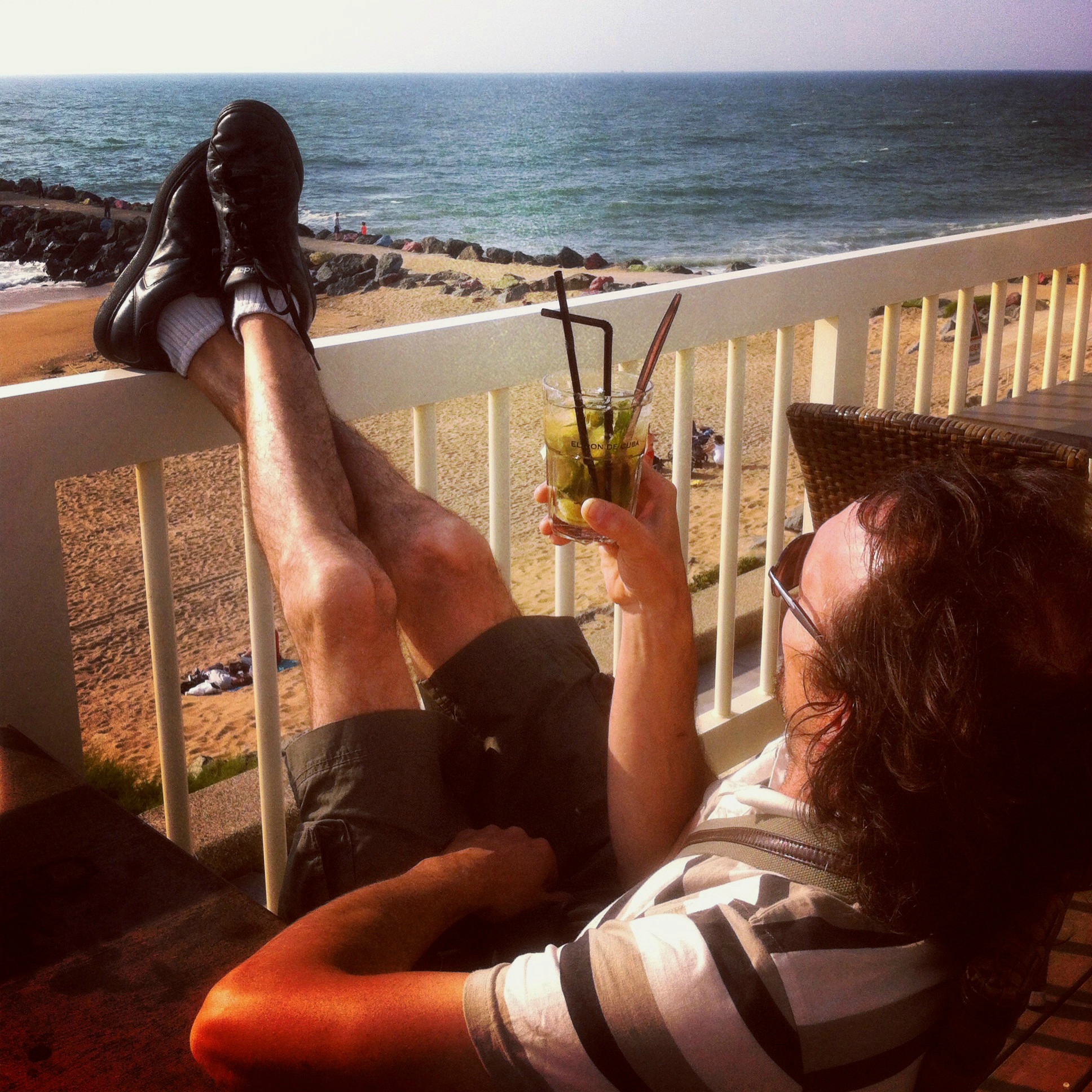 Jénorme se boit un Mojito à Anglet (64)