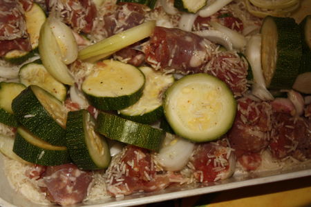 Riz_Saucisses_Courgettes