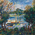 <b>Pierre</b>-<b>Auguste</b> <b>Renoir</b> (1841-1919) La Seine à Argenteuil, 1888