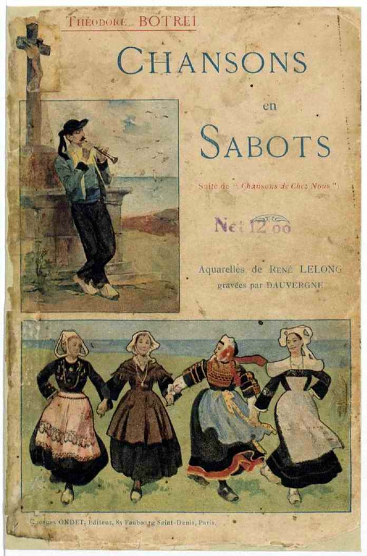 Chansons en sabots Botrel