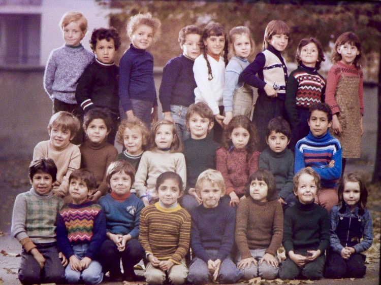 école Paul Verlaine CP 1978