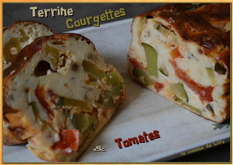 terrine courgettes et tomates