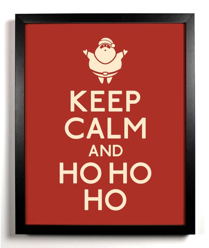 Keep calm Noël