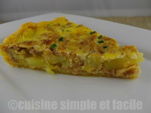 Quiche thon pdt 05