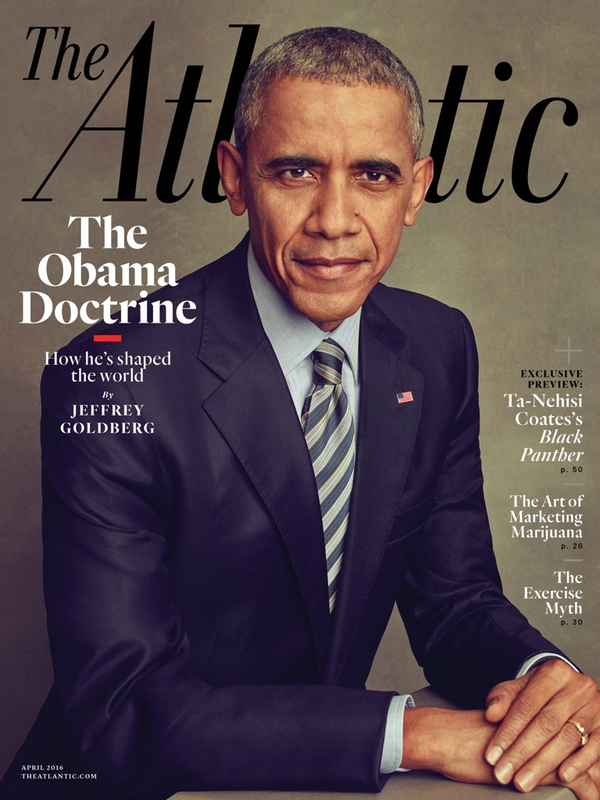 Barack Obama cover of The Atlantic magazine