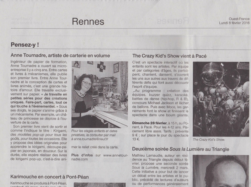 Ouest France 2016 01 08