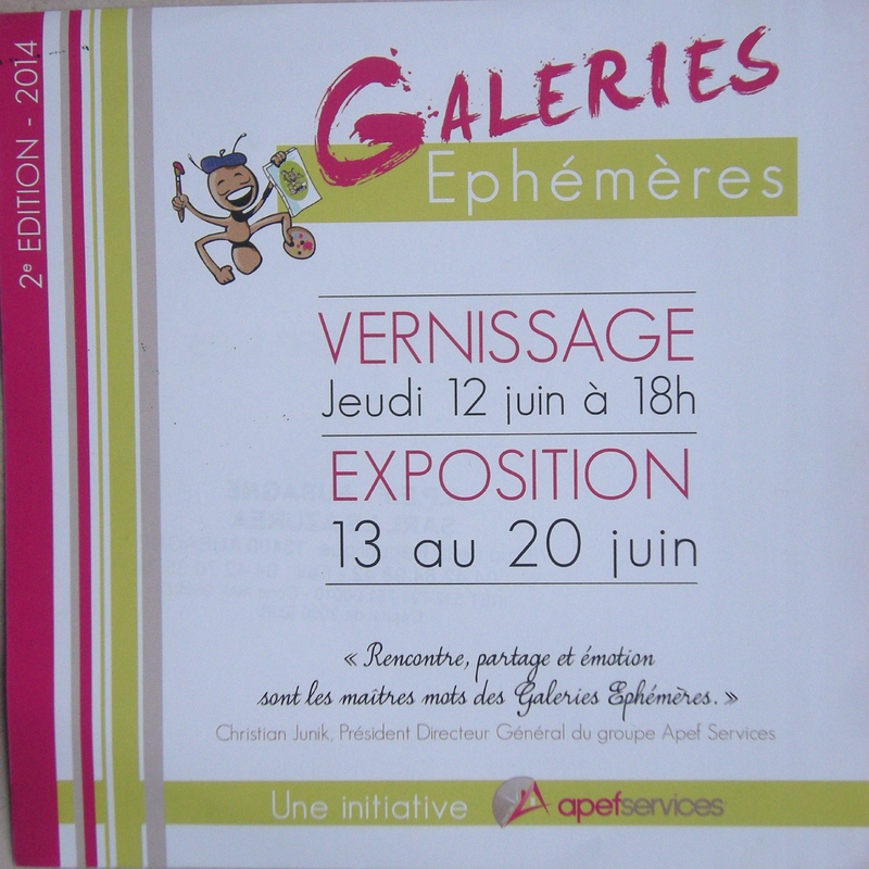 affiche expo Aubagne APEF 2014