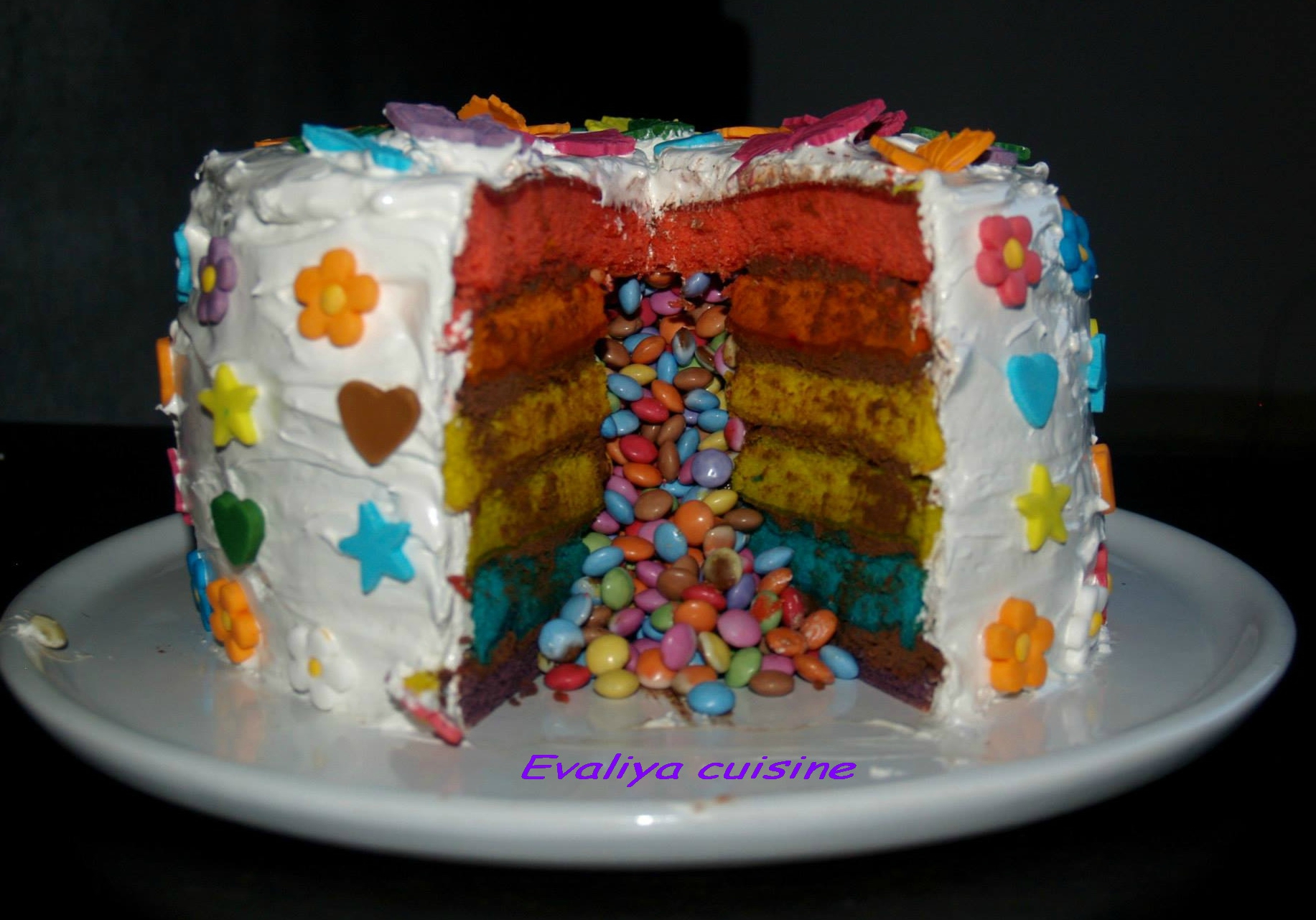 Rainbow cake 7