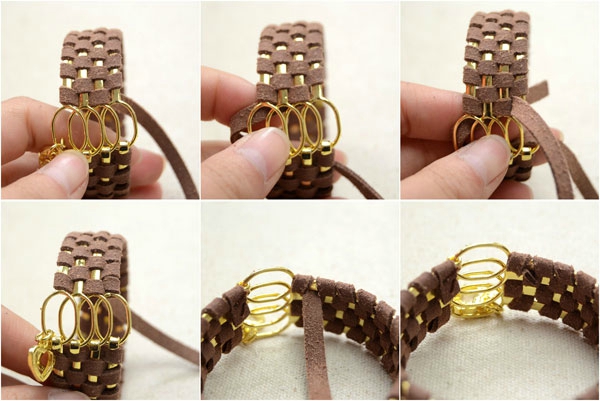 Cool-Ways-to-Make-Stacked-4-in-1-Wide-Metal-Cuff-Bracelets-with-Suede-Cord-step2-5