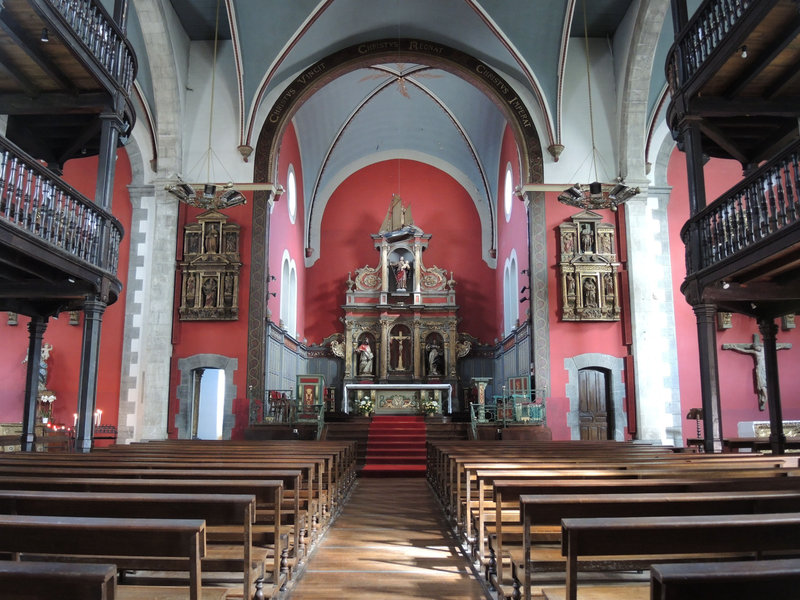 Hendaye, église Saint-Vincent, intérieur (64)