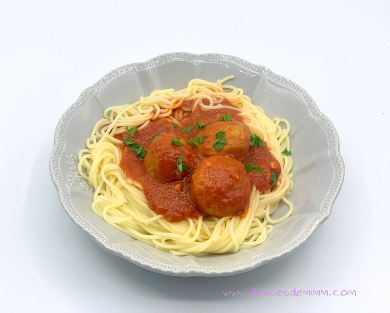 Boulettes de viande sauce all'amatriciana 3
