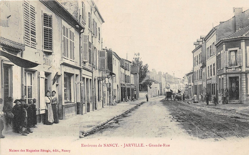 CPA Jarville Grande Rue