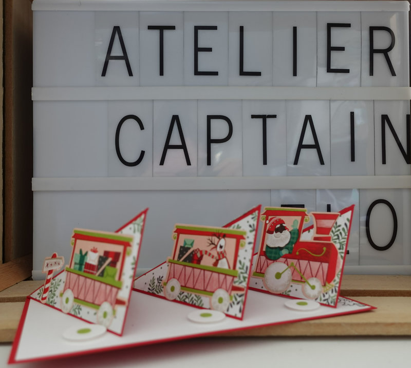 18f Atelier Carte à rabat, mini-répertoire et boîte enveloppe