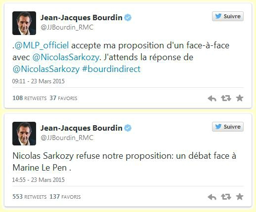 Tweets Jean-Jacques Bourdin