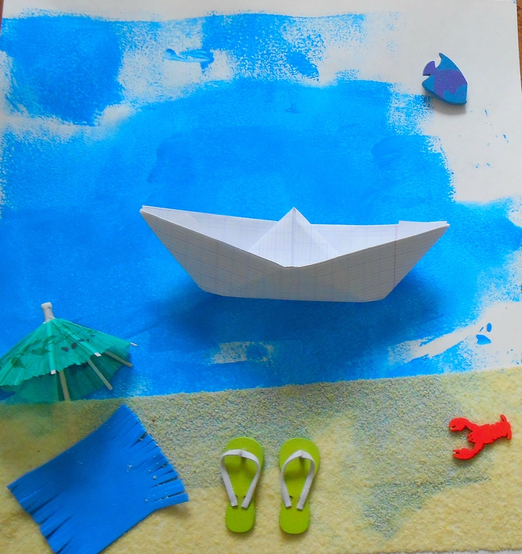 vacances-tableau-collage-plage-enfants-activité-manuelle-peinture-bricolage-facile (1)