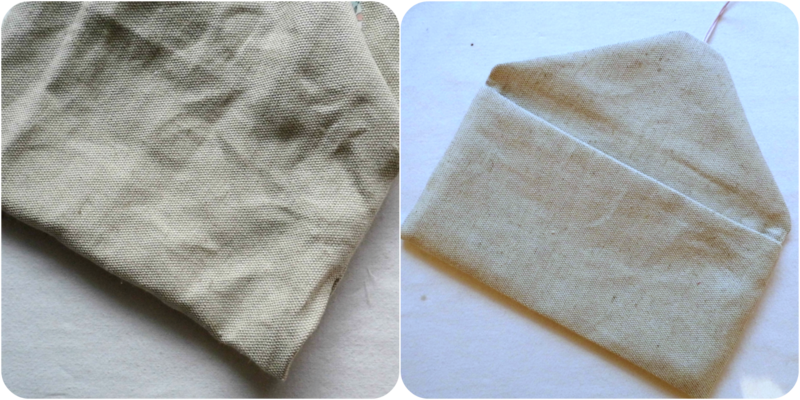 Tuto enveloppe tissu finitions Déc 2014