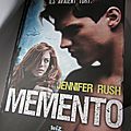 Memento (tome 2) de <b>Jennifer</b> <b>Rush</b>
