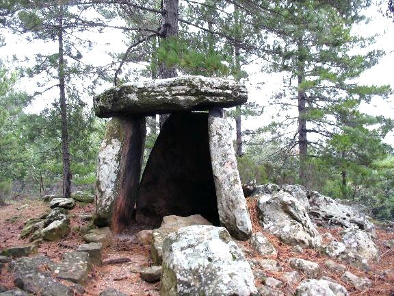 Saint-Michel de Grandmont dolmen du belvedere 7a